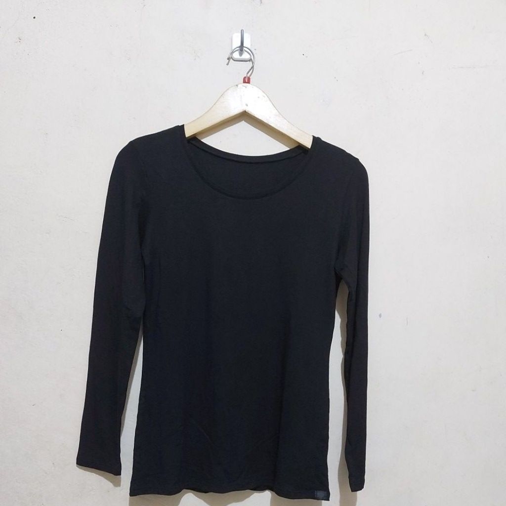 Tshirt Heattech extrawarm crew neck UNI*L