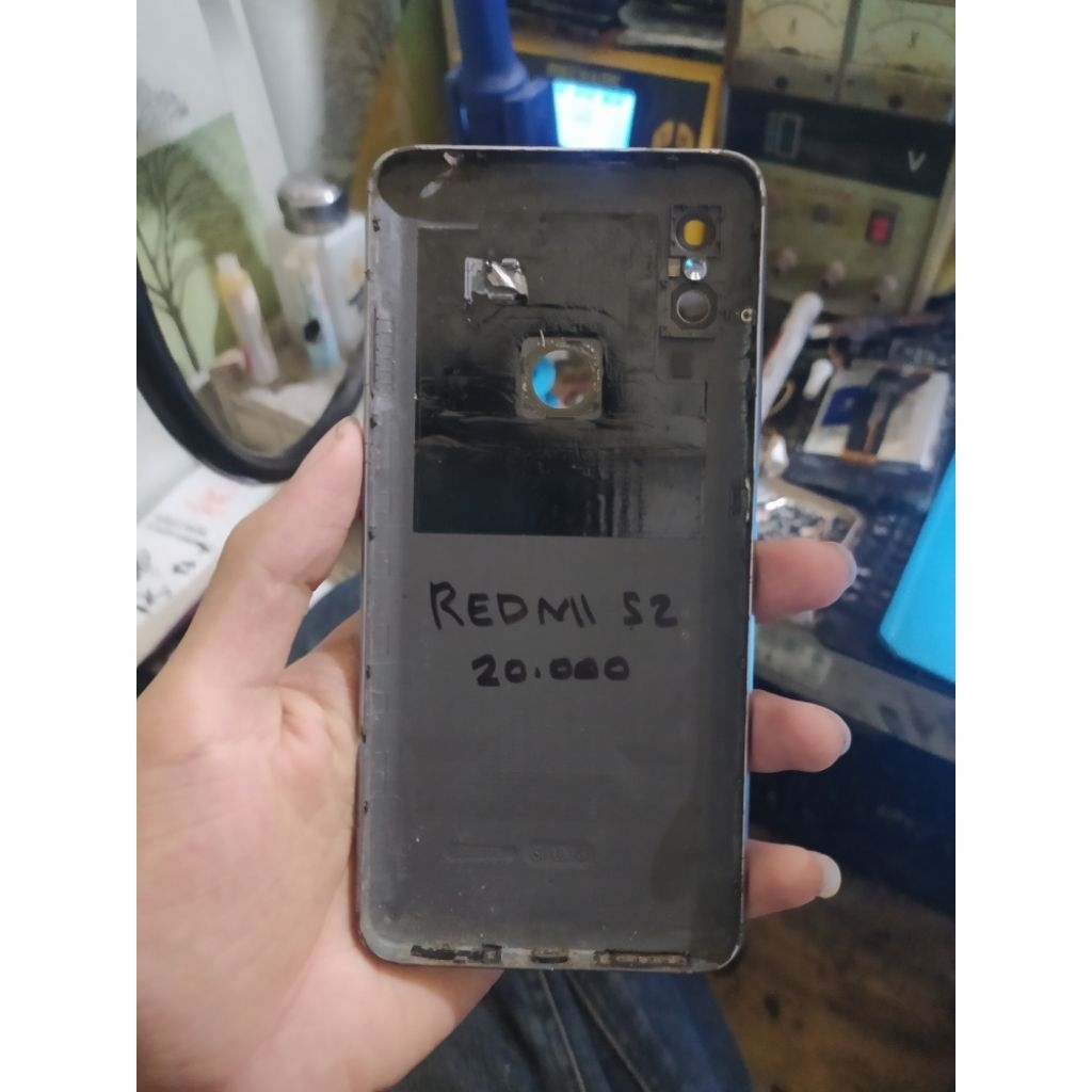 Backdoor Redmi S2 Original Cabutan Second