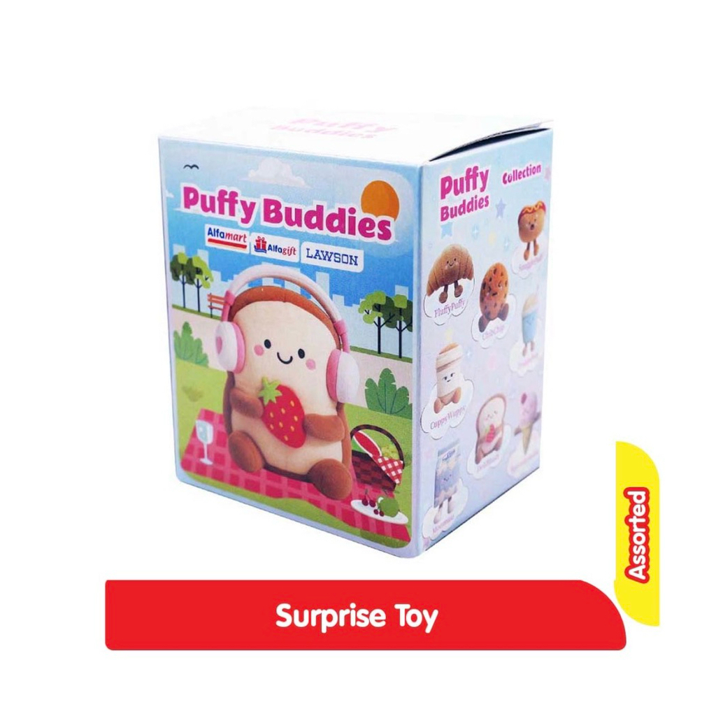 Puffy Buddies | keychain | gantungan kunci alfamart