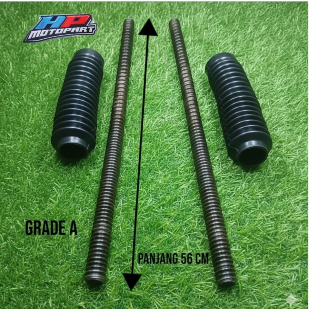 PER SHOCK DEPAN SUZUKI TS 125 SET KARET SHOCK TRAIL DEPAN