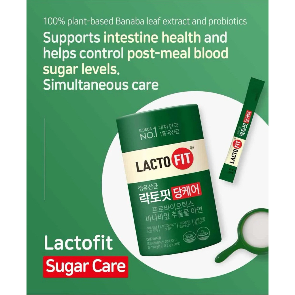 LACTO FIT Sugar Care Probiotics