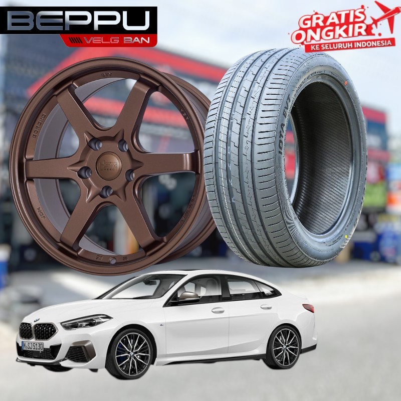 Velg Mobil Hsr STY Ring 18 Plus Ban Untuk Mobil Rangerover countryman Bmw dll
