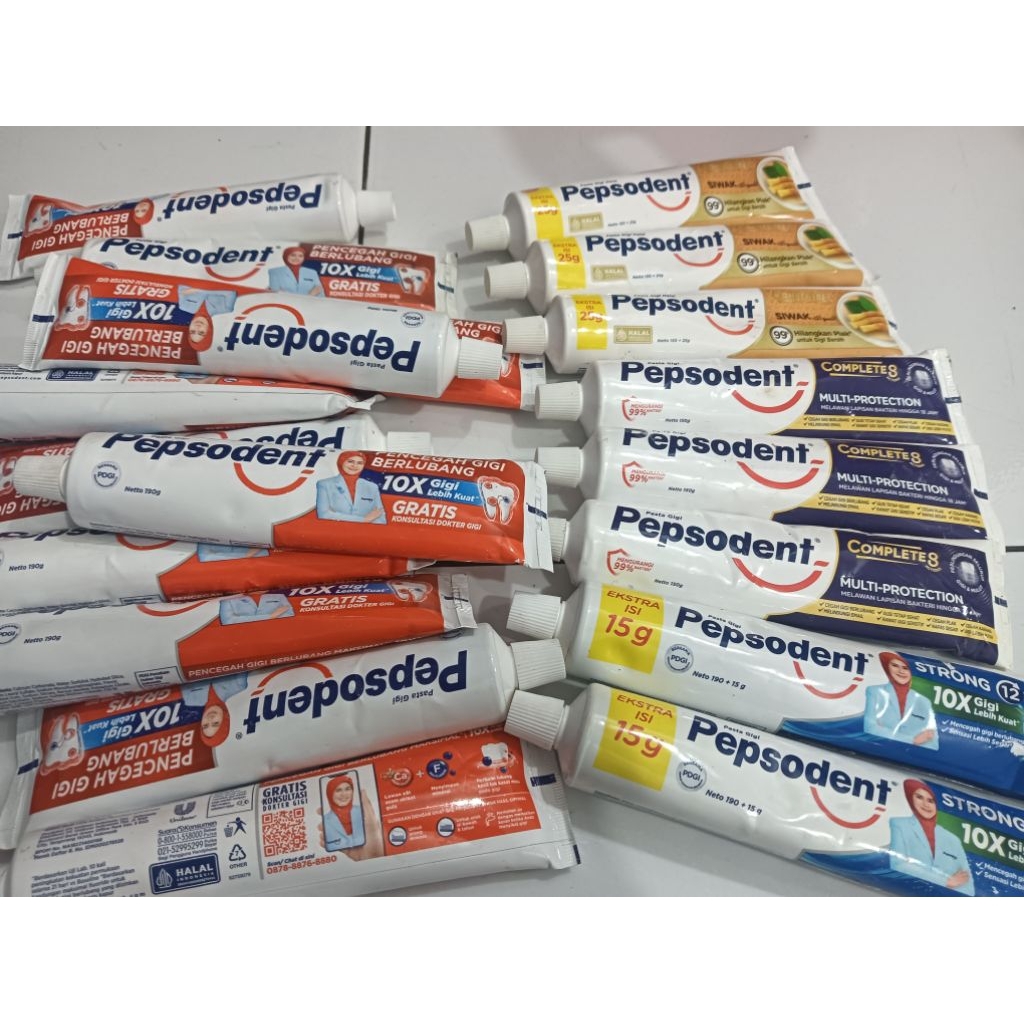 NOTA LIVE ALL ITEM PASTA GIGIL PEPSODENT DLL. ( NO DUS ) 75gr,25gr,105gr,190gr,110gr,65gr,22gr