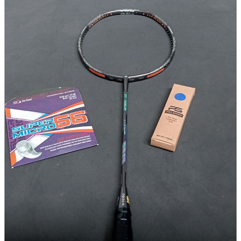 Raket badminton bulutangkis bekas second original apacs z ziggler