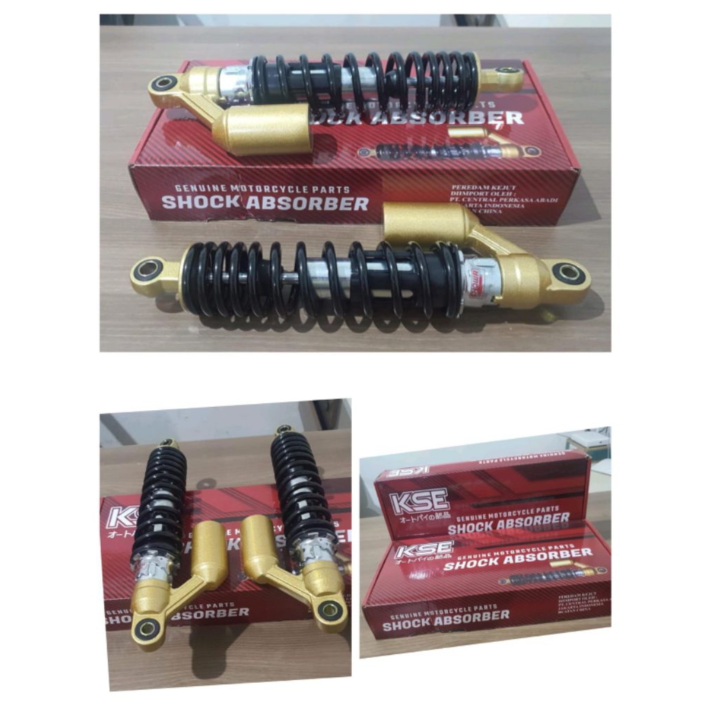 SHOCK BREAKER BELAKANG TABUNG KSE YAMAHA RX KING,TIGER ,MEGAPRO, THANDER ,RX KING UK 320MM