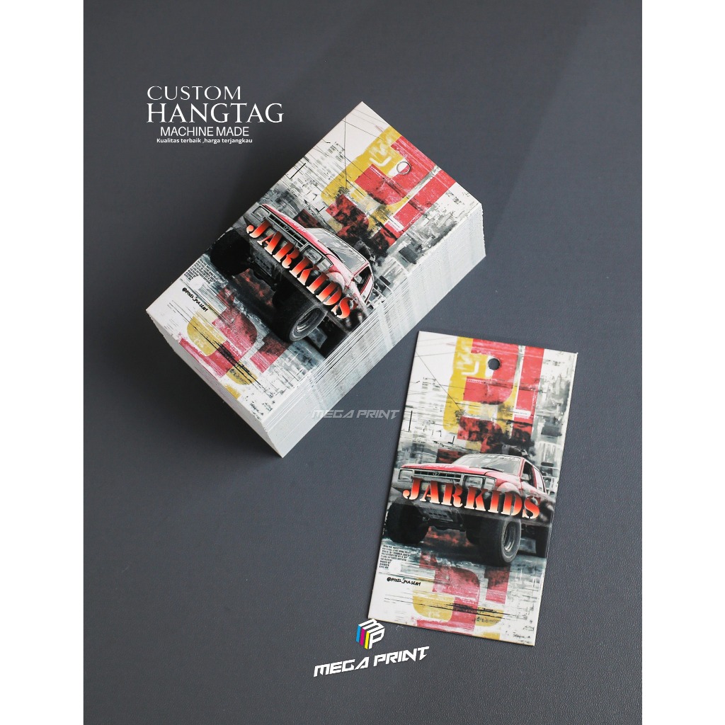 custom hangtag distro,levis,jaket,baju dll