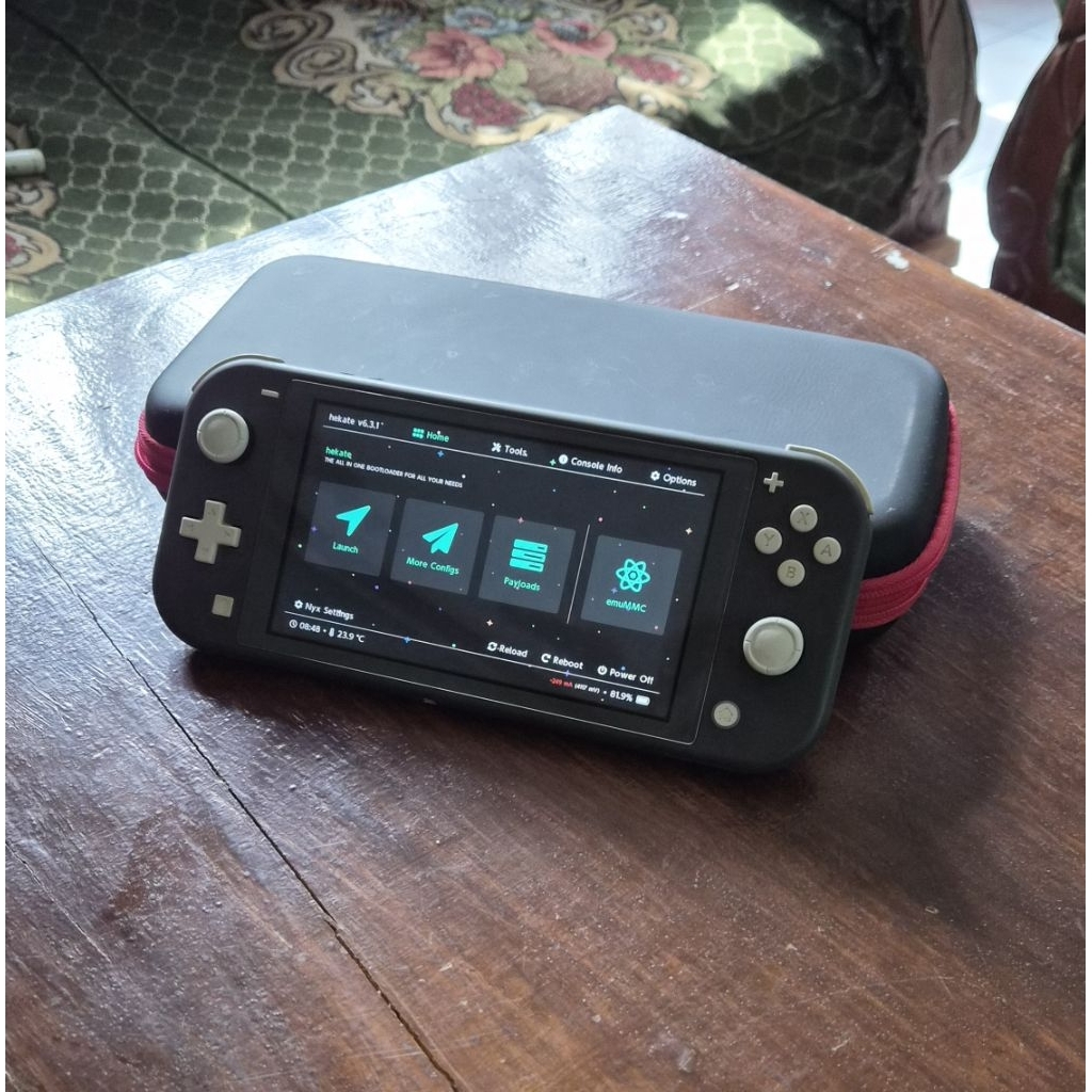 nintendo switch lite CFW 2023