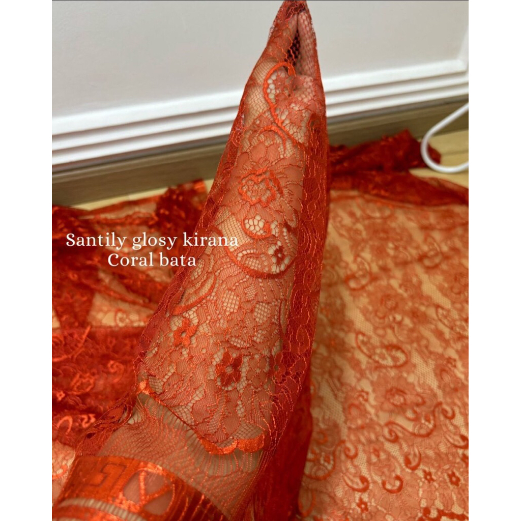 kain kebaya Santily glosy kiranya / kebaya Santily glosy kiranya / kebaya premium