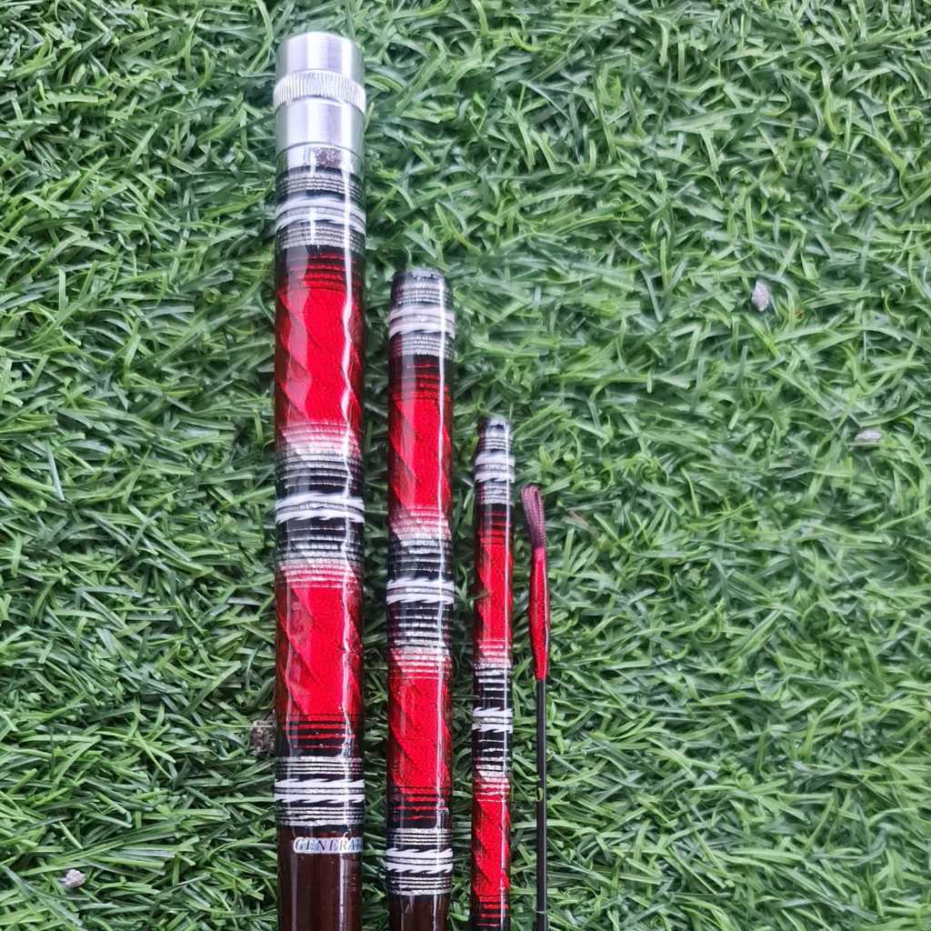 JORAN PANCING TEGEK SEA AND KINGS STORM SUPER CARBON SOLID 2.1M, 2.4M DAN 2.7M MAX DRAG 5KG MANCING 