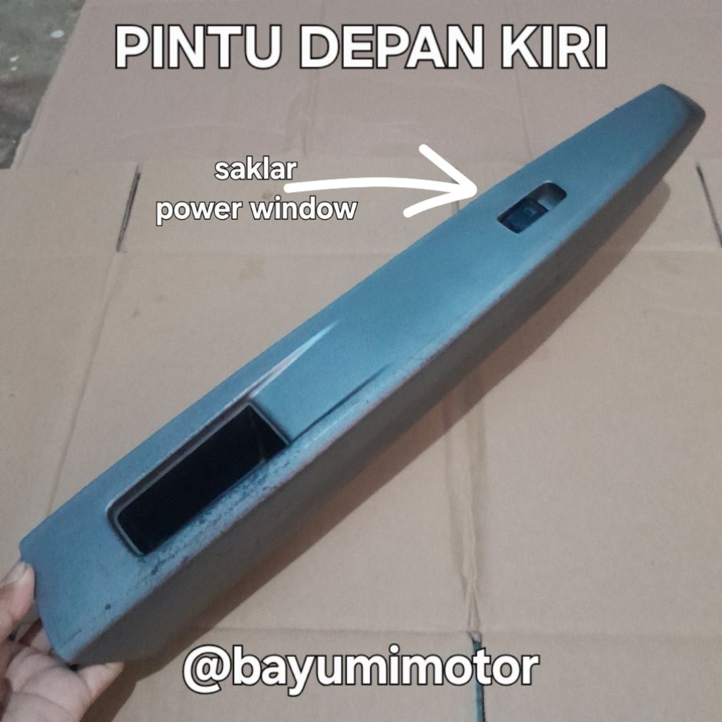 ORIGINAL armrest doortrim + saklar power window CALYA SIGRA depan kiri
