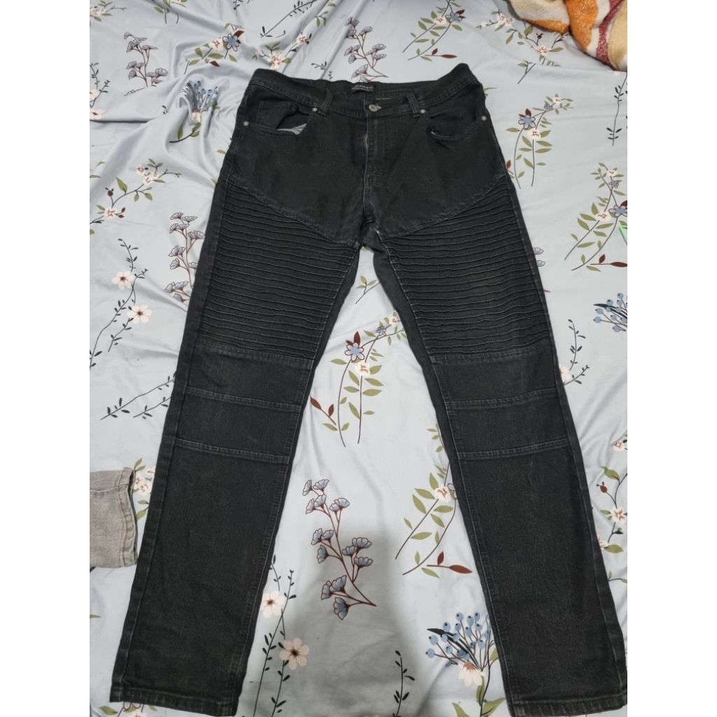 Celana Jean pria Biker Jean United Jean (Preloved)