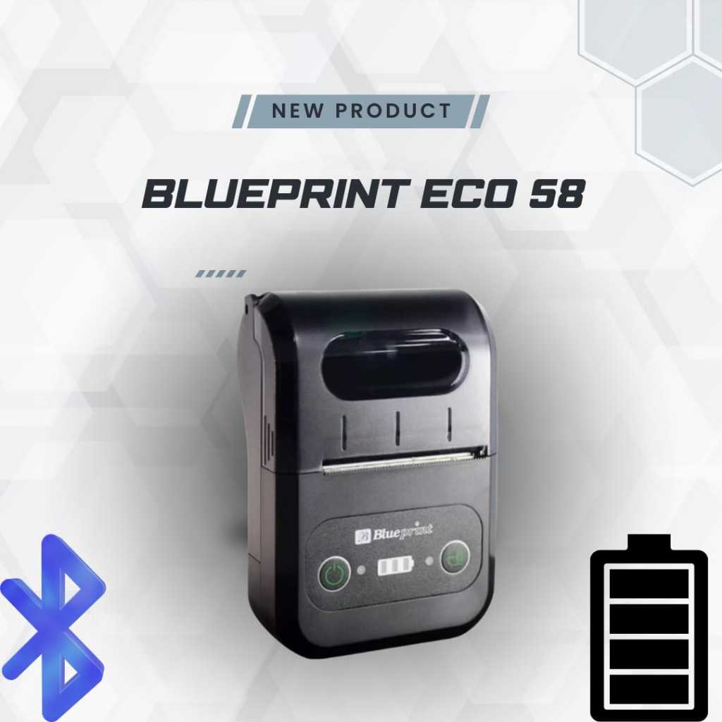 BLUEPRINT Printer Thermal Mini ECO58 Baterai