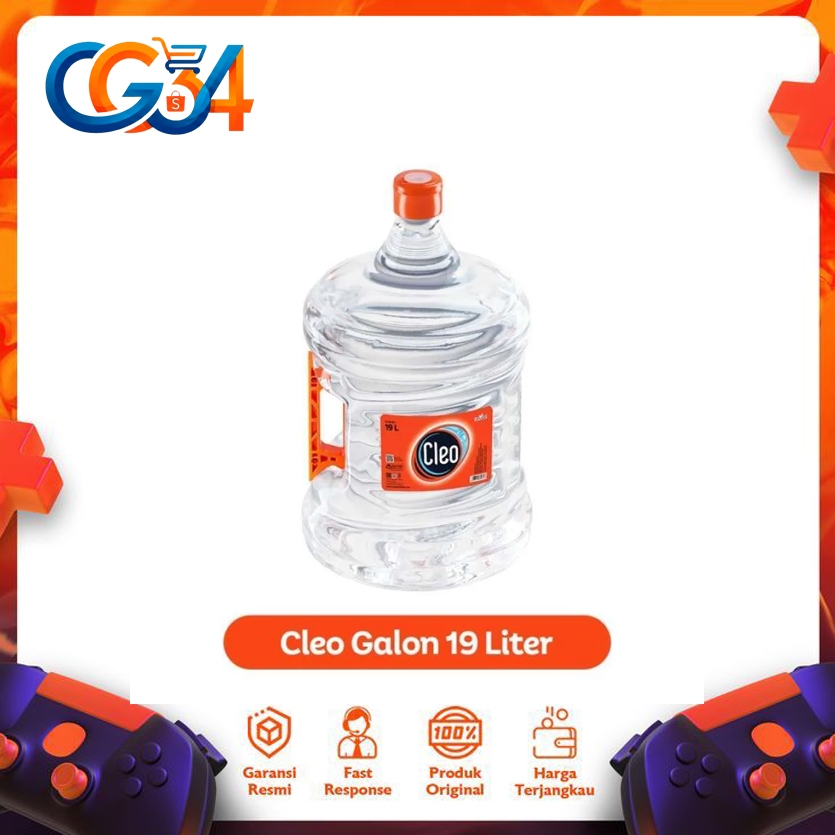 Galon Cleo 19 Liter Tanpa Air Segel Pabrik Isi Tissue Minuman Air Mineral