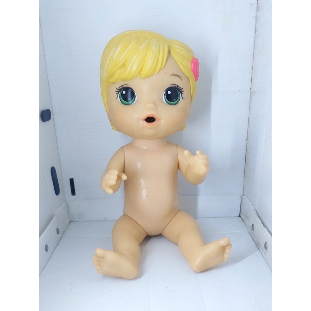 Baby Alive pita pink ori hasbro second murah boneka BA mainan anak perempuan preloved