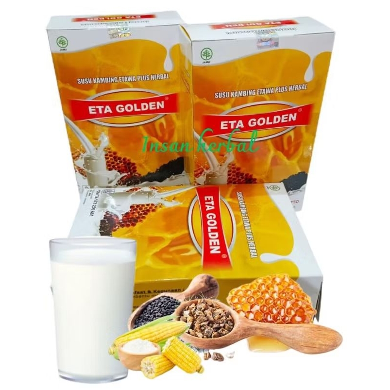 susu kambing etawa plus herbal 250 gr ETA GOLDEN