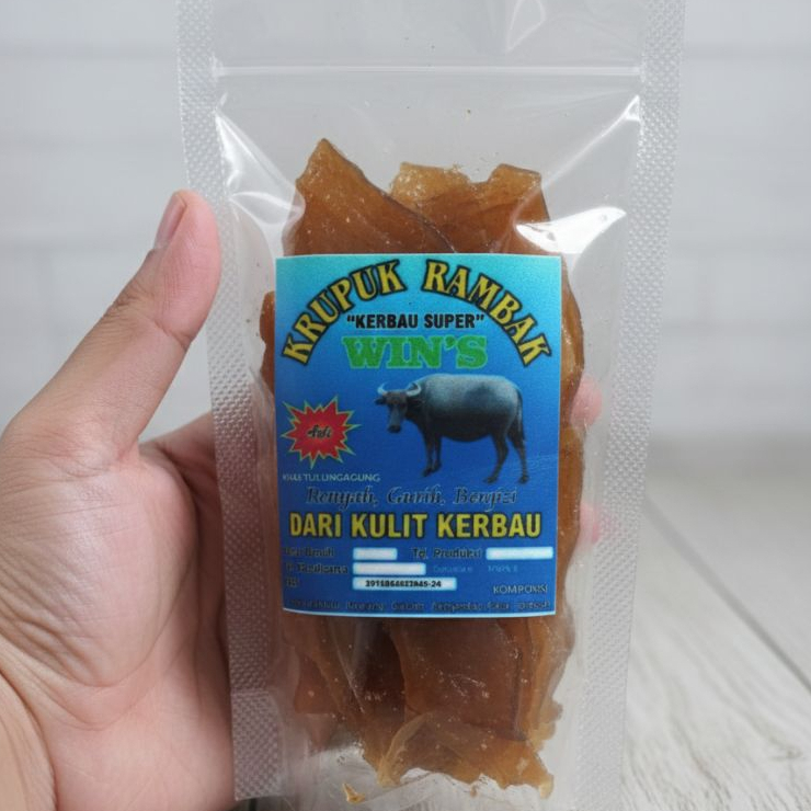 krecek rambak kerbau Tulungagung 100gr