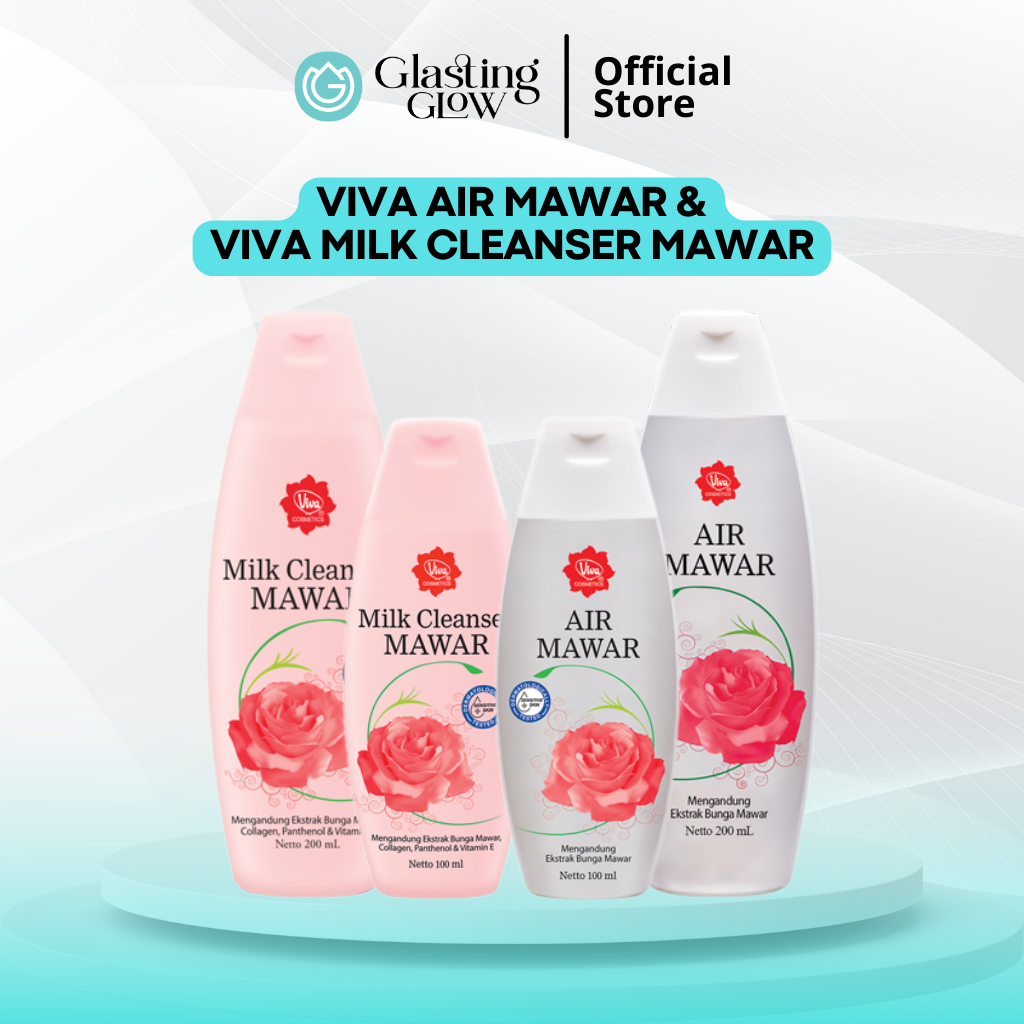 VIVA Air Mawar & VIVA Milk Cleanser Mawar