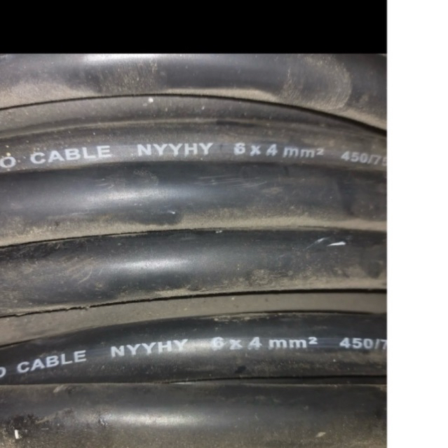 KABEL NYYHY 6X4MM 6X4 JEMBO SERABUT PERMETER