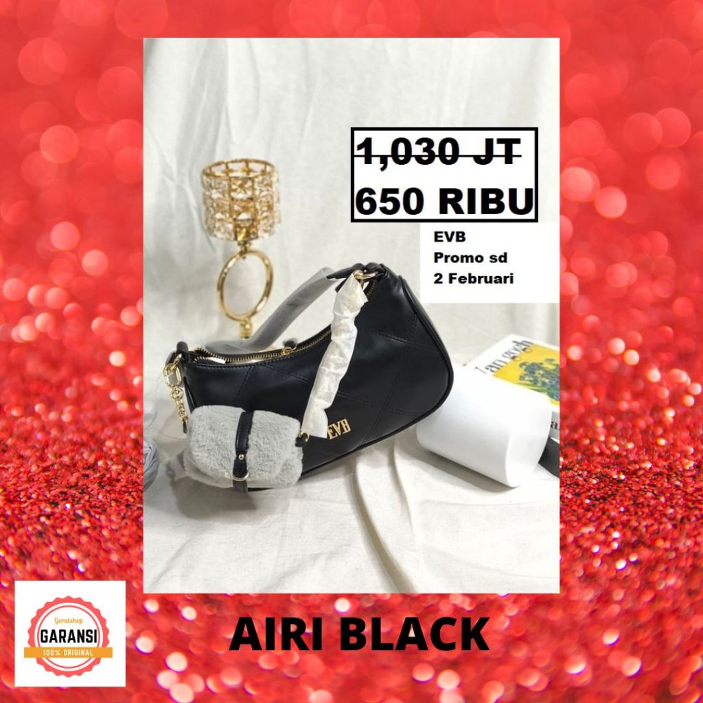 Tas selempang wanita SALE EVB seri AIRI 100% Original