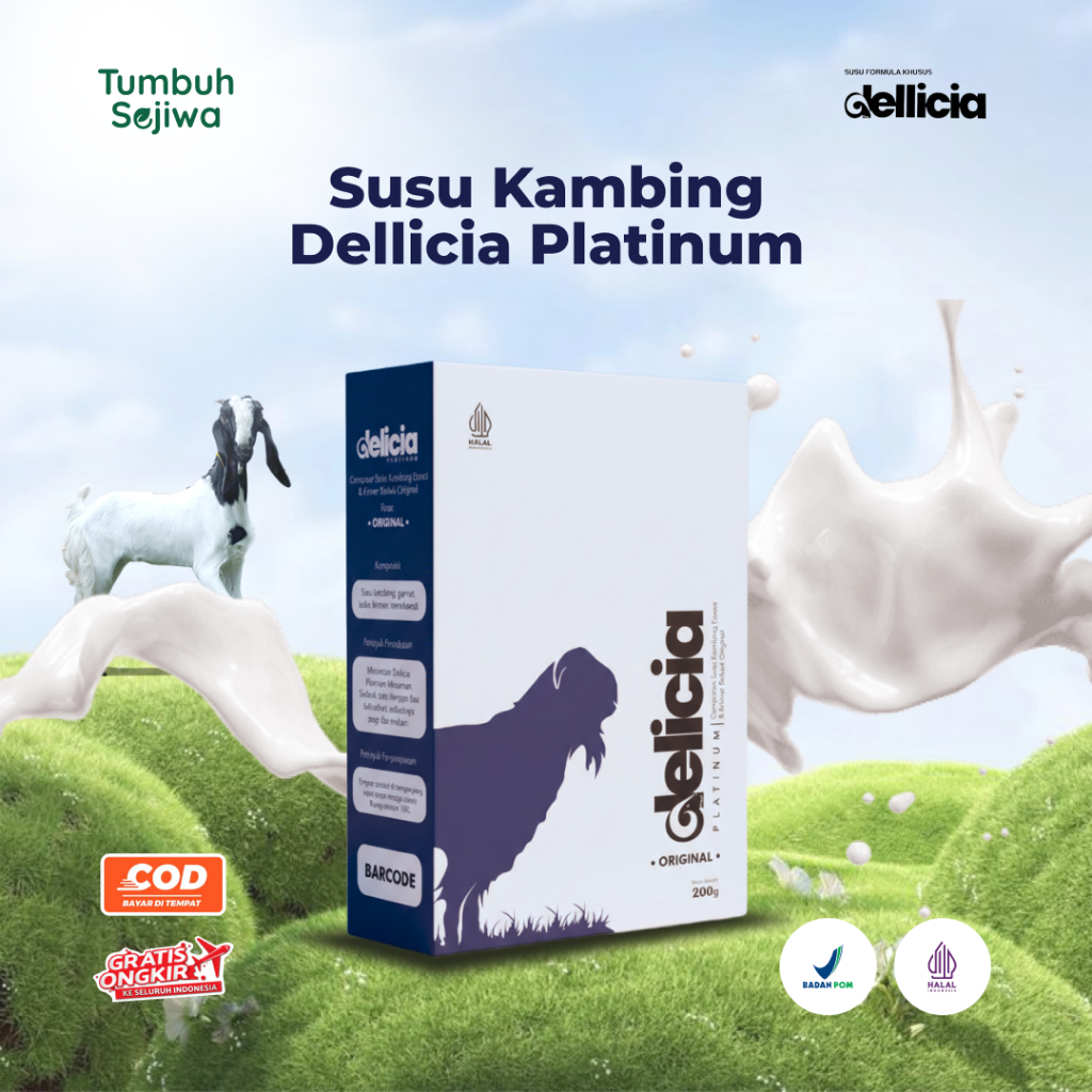 Susu Kambing Etawa Menjaga Kesehatan Tubuh Aman untuk Diabetes - Dellicia Platinum