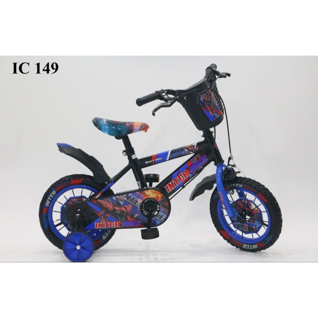 Sepeda anak cowok BMX 12" Interbike, BMX 16" Interbike, BMX 18" Interbike