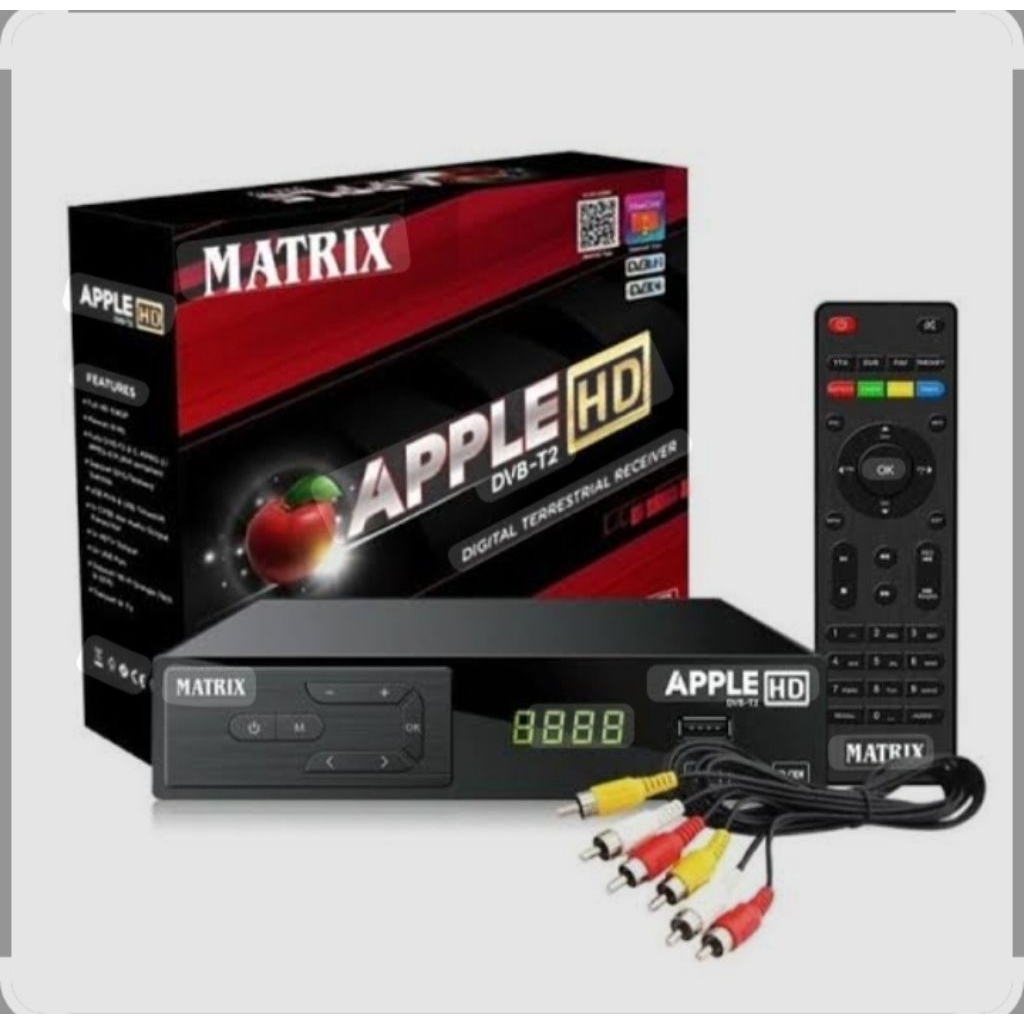 Set Top Box Matrix Apple STB matrix dvbt2 hd tv digital