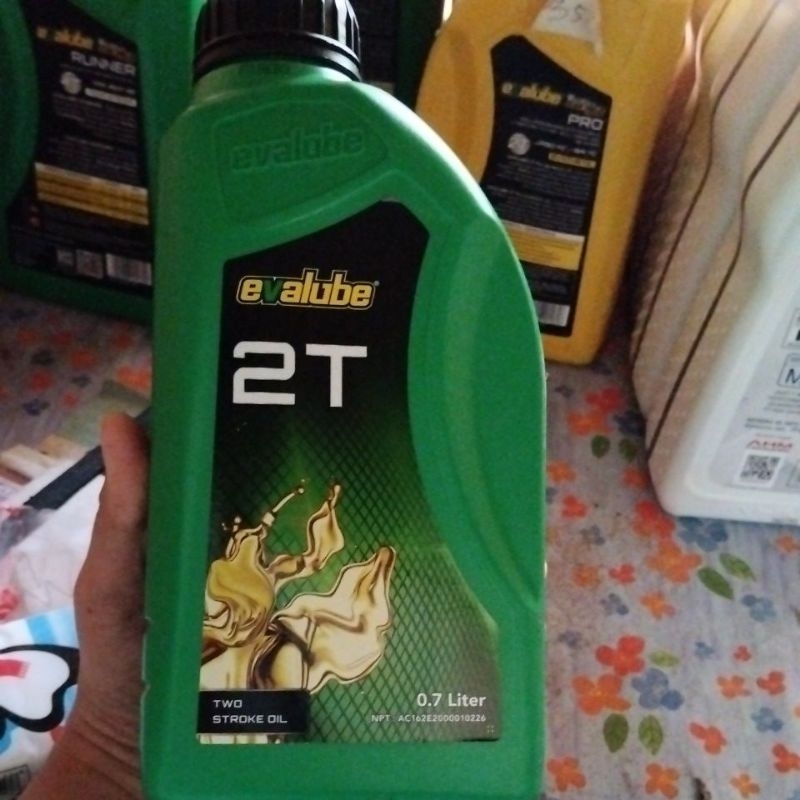 Oli Evalube 2T ijo 0,7L (ORI)