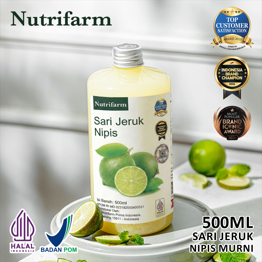 SARI JERUK NIPIS 500ML MURNI ASLI /LIME JUICE MURNI JUS