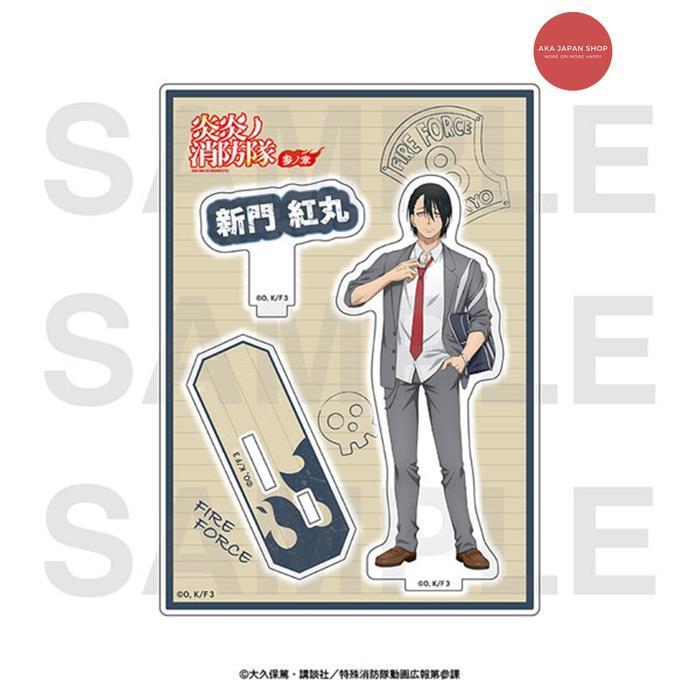 Fire Force Season 3 Acrylic Stand Figure Shinmon Benimaru Gakuen ver Official Original