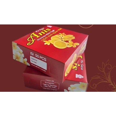 Pie Susu Anis isi 50 / Oleh-oleh Pie Susu Khas Bali / Cemilan Khas Bali