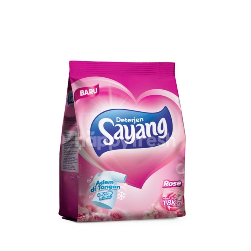 Sayang Deterjen Bubuk Rose 1.8 kg