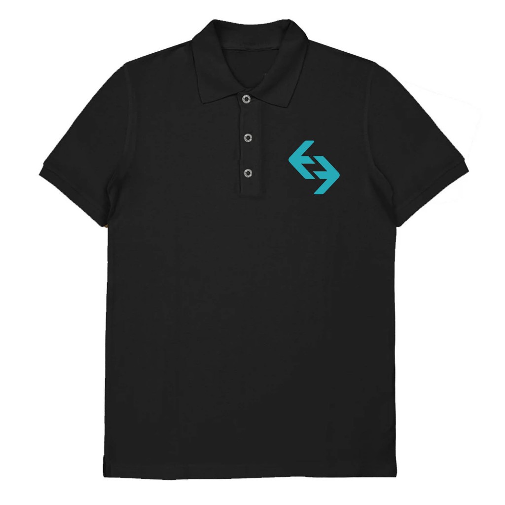 Kaos Berkerah Bitget Crypto Logo BGB Premium Cotton T-shirt