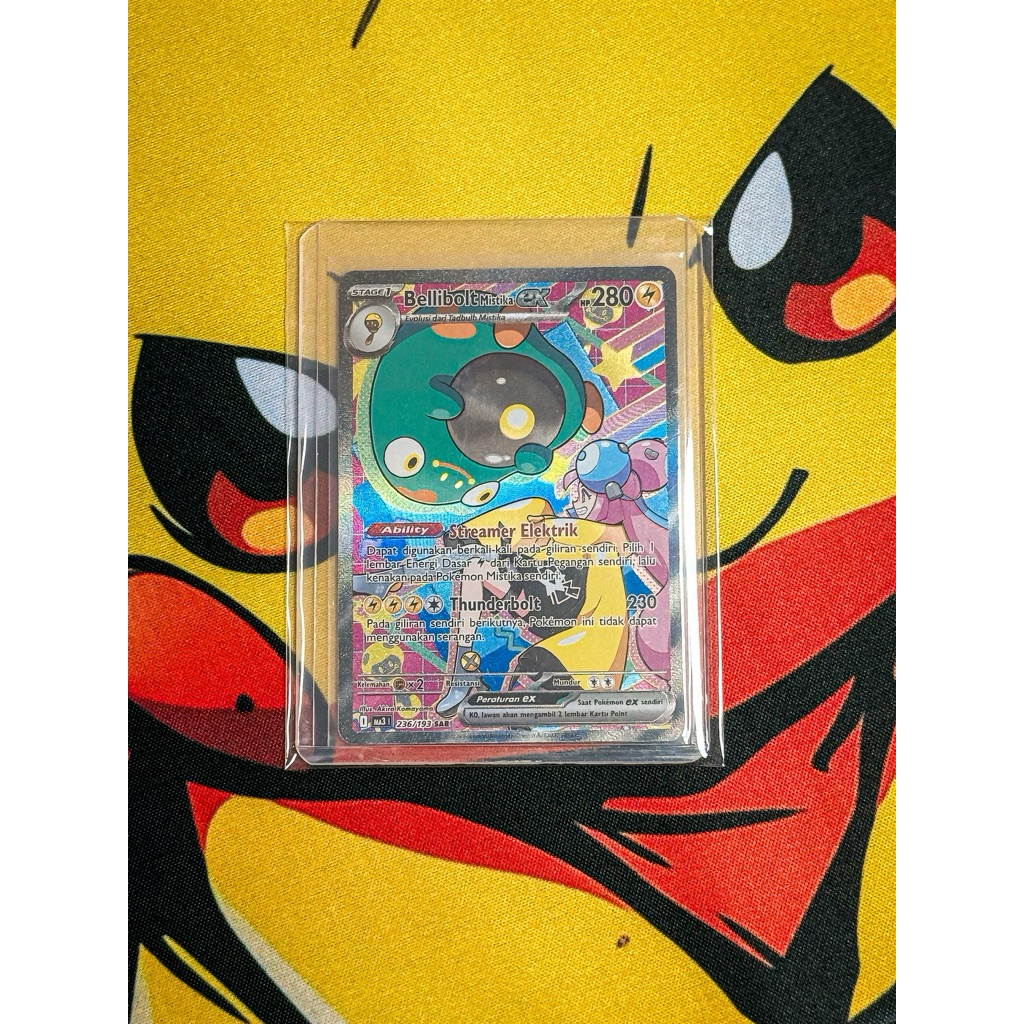 POKEMON TCG IDN - SAR - BELLIBOLT MISTIKA EX