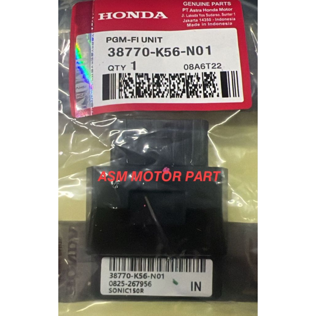 ECCU ECU SONIC 150 R SONIC 150R SONIC150R KODE K56-N01 HIGH QUALITY