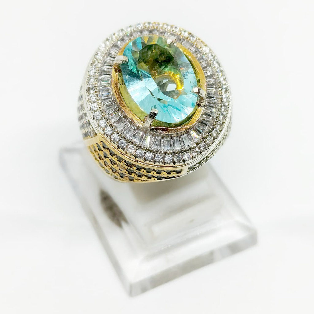 Cincin Aquamarine Chatam