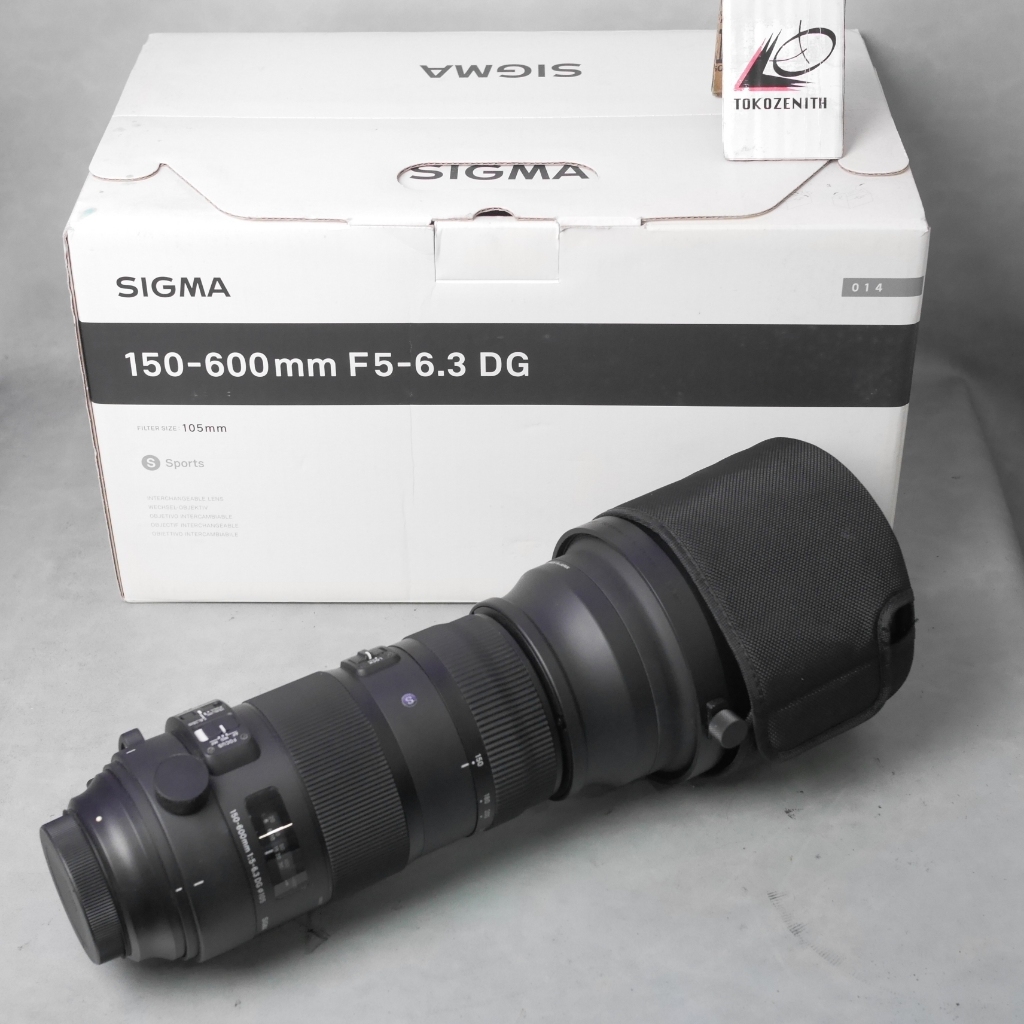 Sigma 150-600mm f5 - 6.3 DG Sport for Canon EF - Lensa TELE untuk foto bola sport-R02673