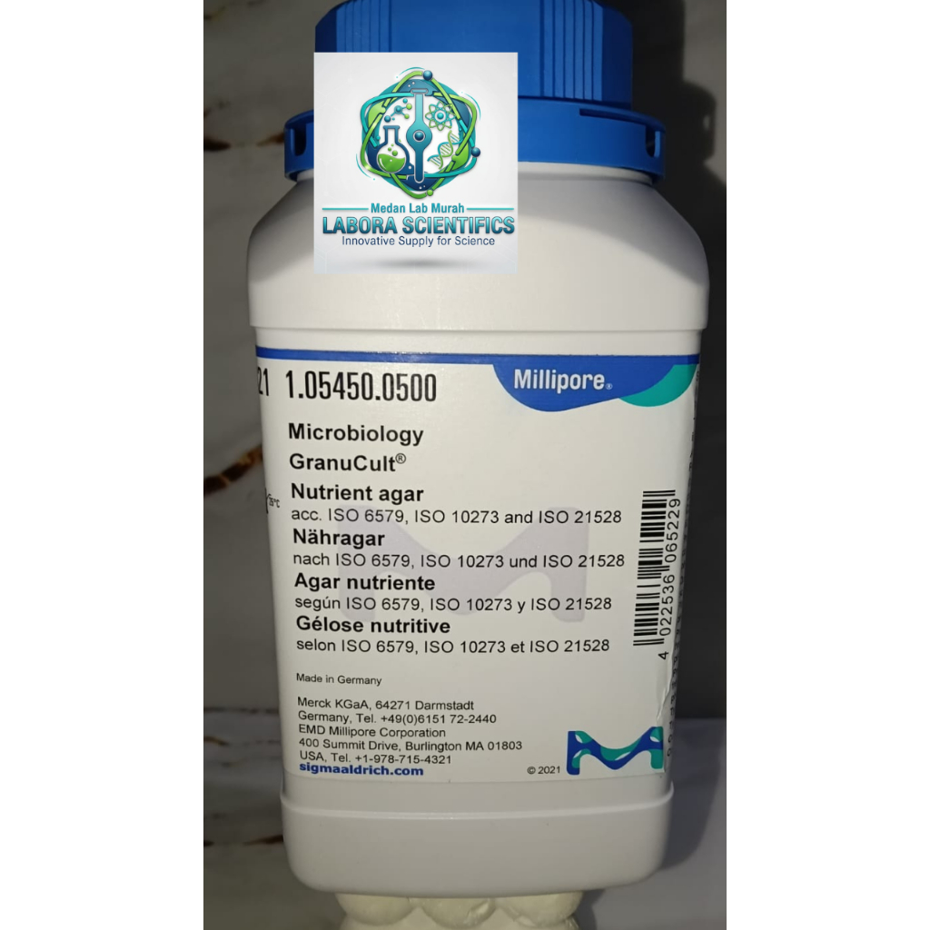 Nutrient Agar , Media Mikrobiologi NA , Media NA Merck , ecer 1 gr