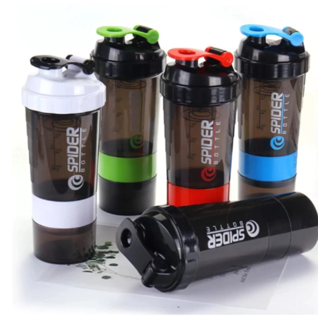 Shaker Botol Gym Fitness Smart shaker Spider/ Herbalife Original 600 ml