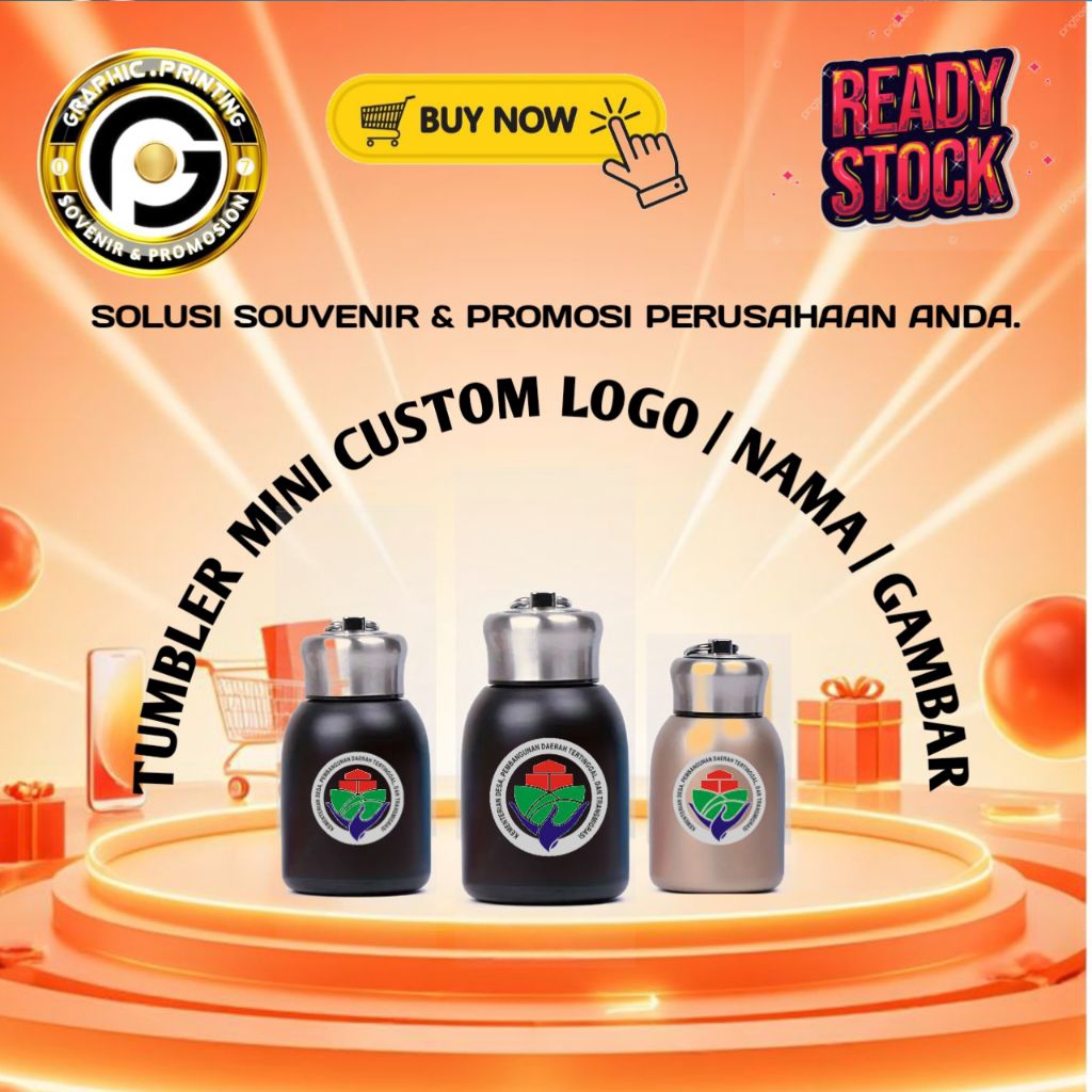 Tumbler Mini Custom_Termos Air_Tumbler Tahan Panas Dingin_Tumbler Promosi_Tumbler Sovenir