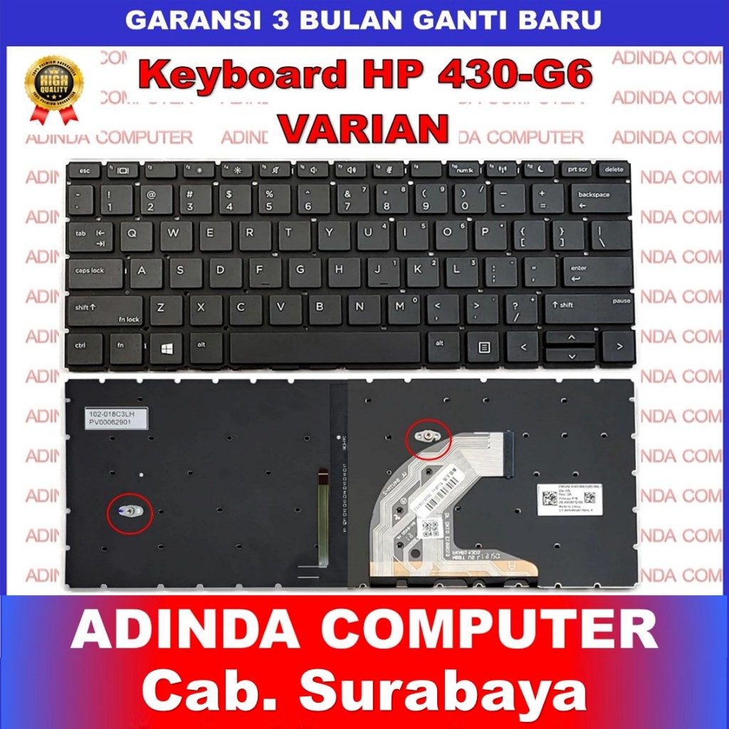 Keyboard Hp Probook 430-G6 430 G6 430-G7 430 G7 435-G6