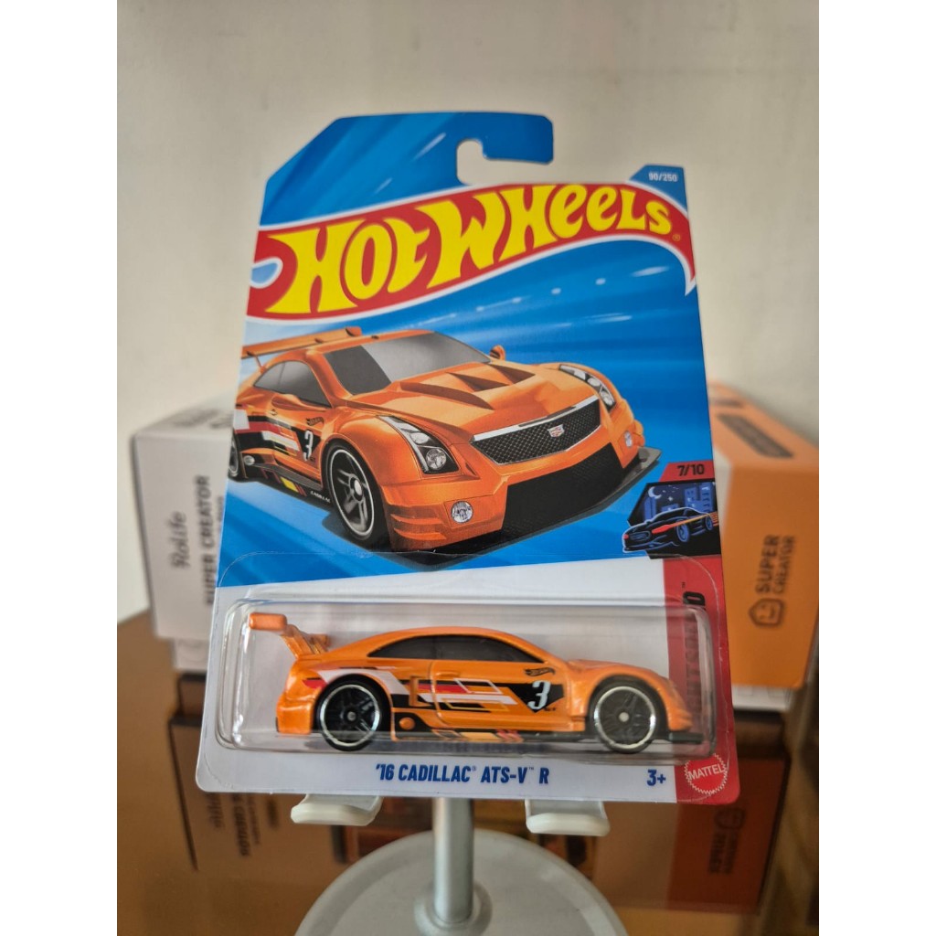 Hot Wheels 16 Cadillac ATS-V R Orange D 2026