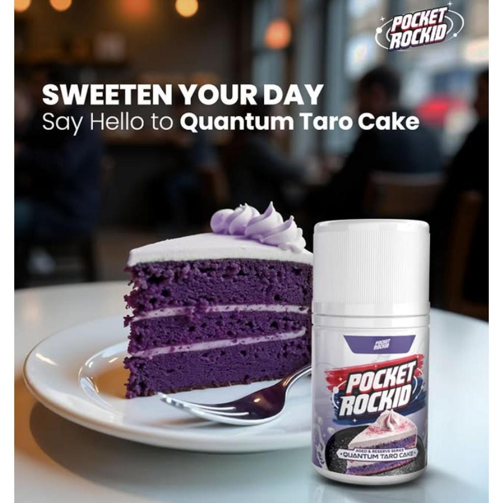 Liquid Pocket Rockid Quantum Taro Cake 60ML by Tigac x VSP [ VAPEKU88 ]