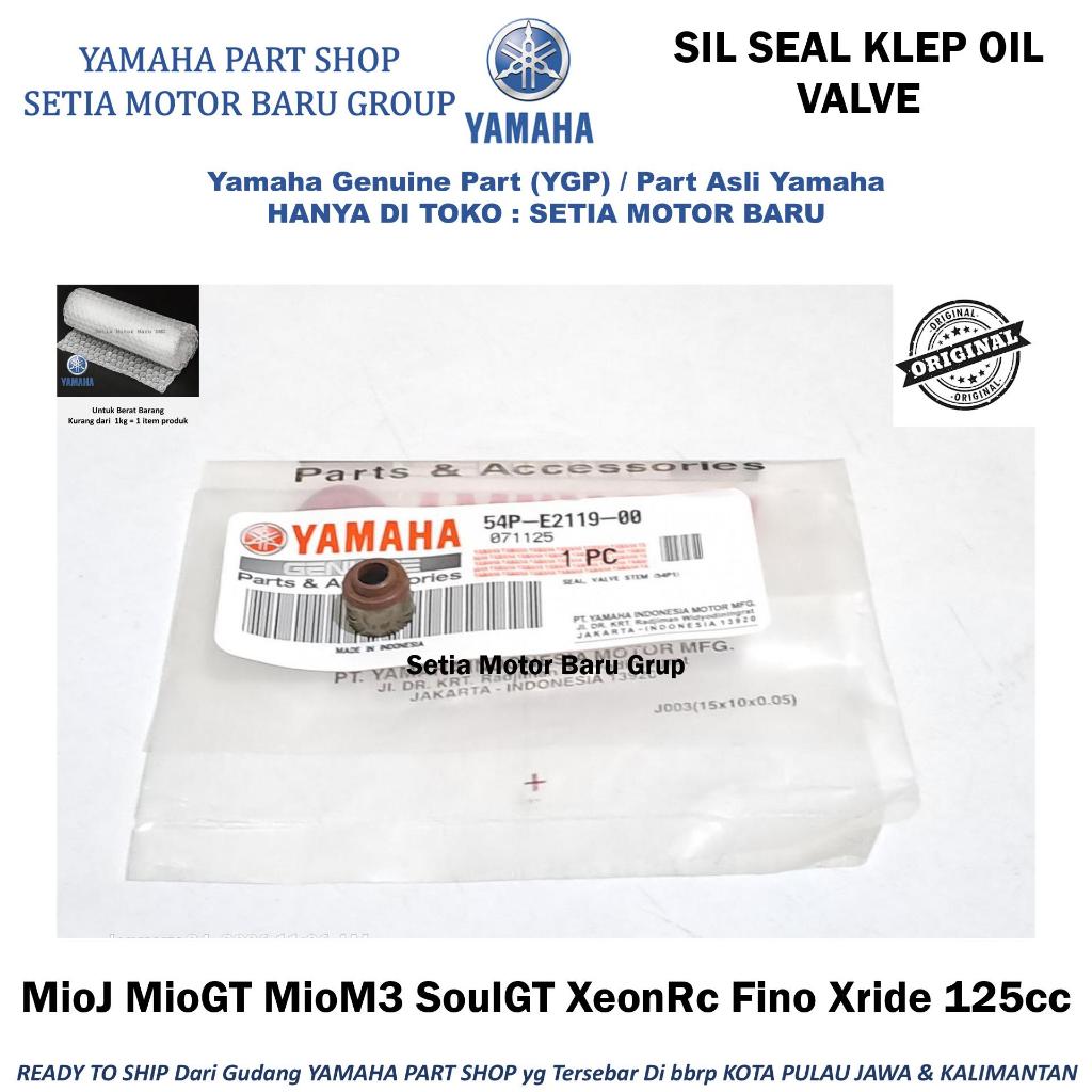 Seal Sil Klep Oil Valve MioJ MioGT MioM3 SoulGT XeonRc Fino Xride 125 Ori Asli Yamaha