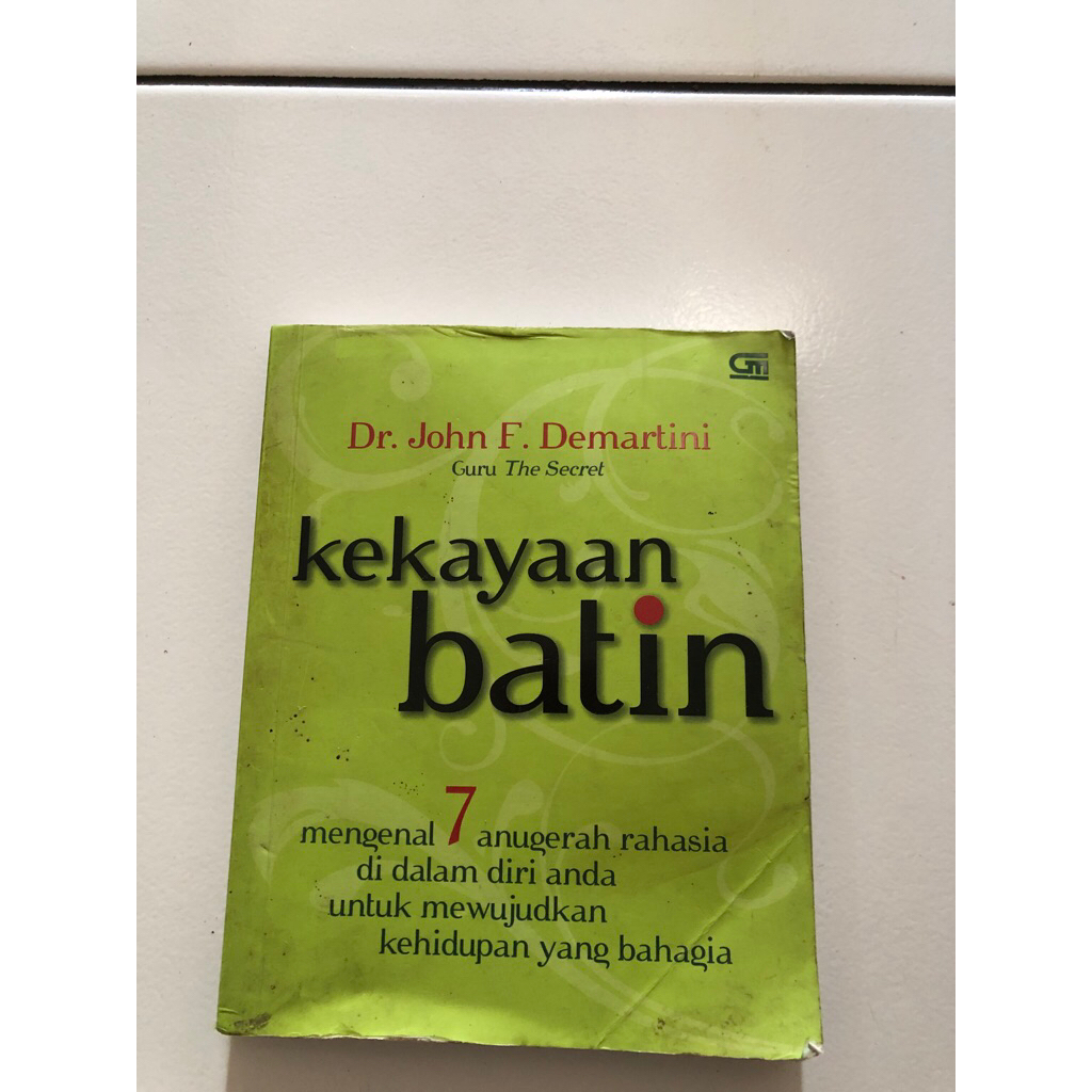 KEKAYAAN BATIN  dr john f. demartini