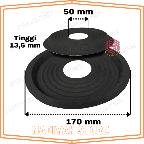 DEMPER SPEAKER DAMPER SPEAKER 15 INCH 18 IN SPIRAL SPEAKER