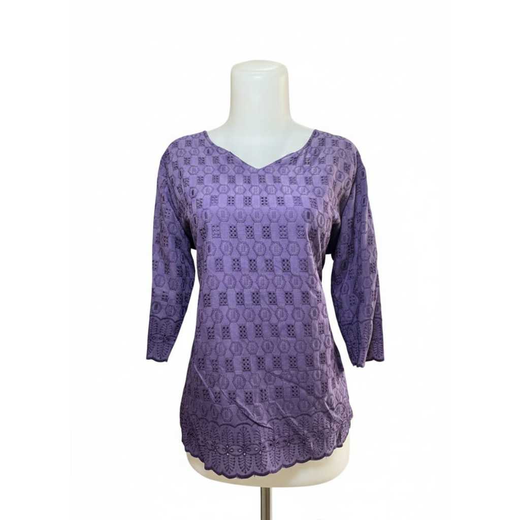 Blus katun Bolong BANGKOK (PROMO CUCI GUDANG)