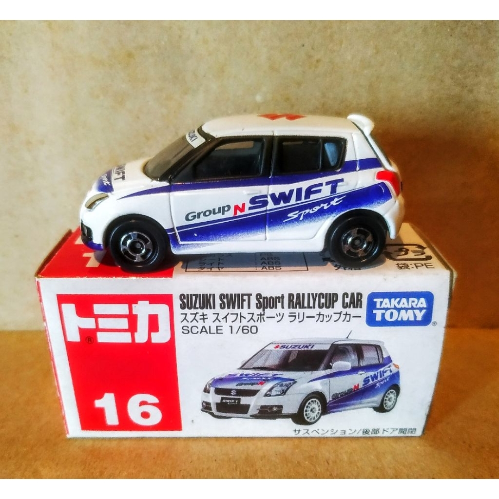Tomica Suzuki Swift sport rallycup car