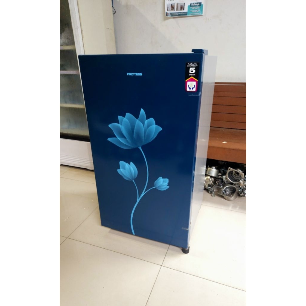 KULKAS PINTU 1 POLYTRON PRB 159 BEKAS ORI