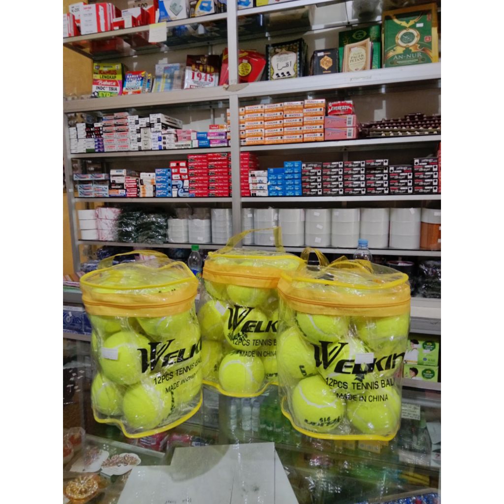 Bola kasti 12 pcs merek welkin