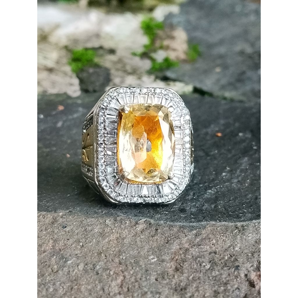 natural citrien quartz+memo